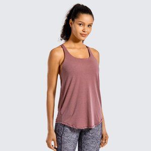 CRZ Yoga Ultralight Heathered Workout Bra